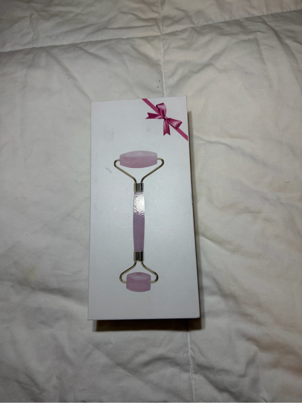 Pink Facial Roller for Skin Care by